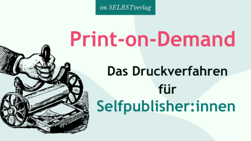 print on demand Selfpublishing