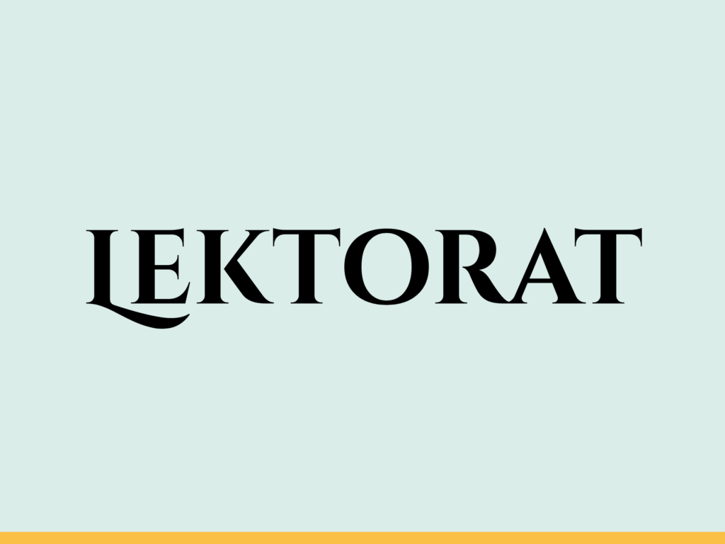 Selfpublishing Lektorat